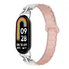 Adecuado para Xiaomi 8/9 Correa Magnética de Silicona con Tres Agujeros para Relojes Huawei 8/9 Pulsera Fina para Reloj pro Estudiante Hombres y Mujeres