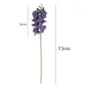 Orquídea de Seda Artificial de Alta Gama de 8 Cabezas, Guía de Camino para Bodas en Salón de Banquetes, Decoración Especial para Hotel, Venta al por Mayor de Flores Artificiales
