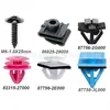 60 Piezas Adecuado para Protectores de Estribo de Puerta de Coche Modernos, Faldones Laterales, Paneles Antirrayaduras, Tornillos de Clip y Kits de Tuercas