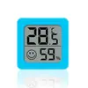 Higrómetro electrónico doméstico digital simple de moda termómetro de temperatura y humedad para coche termómetro para habitación de bebé
