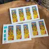 Tíbet Thangka Nepal Pintado a Mano Puro Dios Amarillo de la Riqueza Núcleo de Tarjeta 1*3