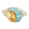 Caja de Empaque para Pastel de Leche Chifón Transparente para Magdalenas Caja Mini Blíster para Pastelería Caja de Empaque