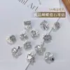 Nuevo 5A Acabado Pila Mariposa Diamante Manicura Lujo Accesible Aleación Ovalada Azúcar de Roca Perla Pila Decoración de Uñas con Diamante Venta al por Mayor