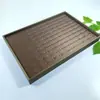 Bandeja Expositora de Anéis de Alta Qualidade com 100 Compartimentos e Grande Capacidade, Bandeja Multi-Compartimentos para Visualização de Brincos, Bandeja de Armazenamento de Inventário de Anéis Dourados