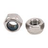 Acero Inoxidable 304/316 Tuerca Autoblocante de Nailon Din985 Hexagonal Autoblocante Antiaflojamiento Rosca Fina Rosca Inversa Tapa de Tornillo M3