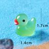 Patinho Luminoso Micro Paisagem Pequeno Ornamento Desenho Animado Tridimensional Decoração Miniatura Pequenos Acessórios Artesanato em Resina Ornamento