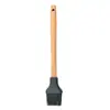 Mango de Madera Espátula de Silicona Cuchara de Cocina Utensilios de Cocina Juego de 11 Piezas Cubo de Almacenamiento Utensilios de Cocina Utensilios de Cocina de Silicona 12 Piezas