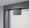 Puerta corredera de vidrio insonorizada para el hogar personalizada Puerta de ducha recta extremadamente estrecha para baño Separación de seco y húmedo