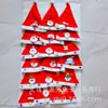 Decoraciones para fiesta de Navidad Sombrero de Navidad Hombre Viejo muñeco de nieve una variedad de no tejido regalos para niños de jardín de infantes para adultos