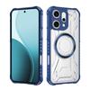 Adequado para Capa de Celular Magnética Oppo Reno15Pro War Shadow Reno14 Transparente Reno13F Capa Protetora Anti-Queda