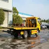 Grúa Junling V7 Chapada en Amarillo con Potente Motor Nacional Vi, Vehículo de Rescate en Carretera Eficiente y Estable