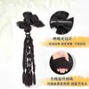 Peluca Femenina Nuevo Estilo Chino Estilo Antiguo Trenzas Cola de Caballo Trenzas Florales Trenzas Retorcidas de Dos Hilos Cabello Trenzado Peinado de Novia