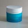 Nuevo Tarro de Mascarilla de Doble Capa 120G+200G Botella de Boca Ancha PP Brillante Tarro Redondo para Crema Facial y Mascarilla de Barro
