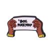 Accesorios Pequeños Personalizados de la Serie Negra Accesorios de Joyería DIY Caricatura Funda para Teléfono Móvil Decoración Plana Parche de Pegamento Suave de PVC