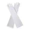 Luvas Elásticas de Seda de Leite para Festas de Feriado, Apresentações em Grupo, Festas de Dança em Bares, Luvas de Fantasia, Estilo Longo Transfronteiriço de 43cm