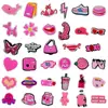 Charms para Sapato Tamanco de Alta Qualidade Mais Vendidos no Exterior Conjunto de Acessórios para Sapato DIY Sapato de Jardim Fivela Decorativa de Borracha Macia PVC