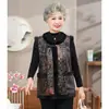 Grandma's Autumn and Winter Fleece Vest 2025 New Model for Middle-Aged and Elderly Mothers, Autumn and Winter Outerwear Vest for Elderly Women