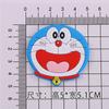 Acessórios DIY Doraemon Capa de Celular Decoração de Chinelos Patch de Silicone Macio Pvc Lancheira Copo Doraemon