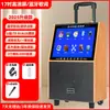 Audio para Baile Cuadrado con Pantalla Karaoke Micrófono Todo en Uno Video de Baile para Exteriores Altavoz Bluetooth Micrófono