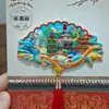 Imán de Nevera Metálico Xinzhou Atracciones Turísticas de Shanxi Cultural y Creativo Marea Nacional Souvenirs Turísticos Imanes de Nevera de Aleación Venta al por Mayor