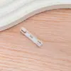 Fabricante de Pines de Plástico Blanco, Insignias de Trabajo, Placas de Nombre, Accesorios para Insignias con Adhesivo, Pines Sencillos de Plástico Negro