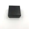 Caixa de Joias Cor Sólida com Padrão de Diamante Embalagem de Joias em Papel Kraft Vintage Caixa para Pulseira Caixa para Anel Brincos Brincos Presente de Luxo
