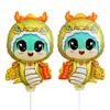 Clips Grandes de Globo de Dibujos Animados para Año Nuevo para Regalos Infantiles, Globos de Puesto, Promociones de Eventos en Centros Comerciales y Decoraciones de Exhibición