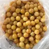 Suministro directo de fábrica, cuentas redondas de Bodhi de piel de flor natural, cuentas de bricolaje, cuentas hechas a mano, juego cultural, cuentas de Buda, accesorios para rosario.