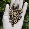 Venta de Liquidación Colgante de Collar Pulsera Cadena para Clavícula Cuentas Dzi de Tíbet Material Viejo Ágata Ojo Tres Ojos Ojo Nueve Ojos Accesorios de Cuentas Budistas