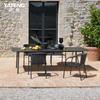 Cadeira de Rattan para Lazer ao Ar Livre Wodeng Jardim Hotel Varanda Mesa de Café Mesa e Cadeira Cafeteria Restaurante Mesa e Cadeira Combinação de Sofá