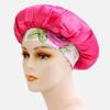 2026 Nuevo Gorro de Dormir de Satén Amazon con Ala Ancha Estilo Étnico Estampado Gorro de Cúpula para Mujer Tejido Elástico Gorro de Punto