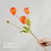 Buquê de flor de papoula artificial realista de alta qualidade da Islândia, arranjo de flores artificiais para sala de estar e mesa de jantar, decoração para fotos