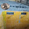 Placa de Ancoragem HDPE V-Lock Revestimento de Proteção para Concreto Fábrica