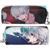 Estuche con Cremallera de Anime Estuche para Lápices Wen Hao Perro Salvaje Hermosa Chica Guerrero Dragon Ball Hombre Motosierra JOJO Qi
