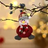 Enfeites de Tecido de Natal, Bonecos Pequenos de Natal, Pequenos Enfeites para Pendurar, Enfeites para Árvore de Natal, Itens Decorativos, Coleção de Pequenos Enfeites para Presentes