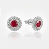 Brincos Mais Vendidos Estilo Europeu e Americano do Aliexpress para Mulheres Inss925 Agulha de Prata Esterlina Incrustada com Zircônia de Diamante Completo Brincos para Mulheres