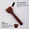 Brocha para Base de Maquillaje Nueva de Cabeza Plana Pequeña, Mango de Goma con Cerdas Suaves, Sin Marcas, Forma de Lengua Ampliada, Brocha de Una Línea para Mascarilla Facial, Transfronteriza