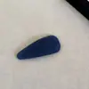 Pinza de Pelo Triángulo de Terciopelo Flocado Colorido Otoño e Invierno, Pinza Lateral de Gamuza de Gama Alta, Pinza Elegante y Versátil para Flequillo, Pinza de Pelo Popular