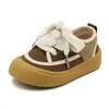 Zapatos de Lona Ts 2025 Primavera Estilo Coreano para Niñas Bebé Suela Suave Zapatos de Lona para Niños Niñas Zapatos de Lona Vulcanizada Modelo 1215