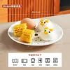 Recipiente para aquecer no micro-ondas para uso doméstico, resistente a altas temperaturas, com bandeja para cozinhar no vapor, tigela de vidro, vaporizador para aquecer pães, dispositivo de cozimento a vapor