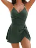 Maiô Peça Única Transfronteiriço Europeu e Americano para Mulheres, Essencial para Férias, Modelagem Justa, Costas Cruzadas, Sexy, Comércio Exterior da Amazon, Multicolor
