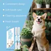 Pluma Limpiadora de Dientes para Mascotas Eeljoy Limpia los Dientes, Elimina el Amarilleamiento, Elimina las Manchas, Reduce el Mal Aliento Bucal y Refresca el Aliento