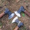 Estoque na fábrica Machado de Mão para Acampamento Tomahawk Aço Manganês Machado de Carpinteiro Machado de Mão Pequeno Portátil Machado de Mão para Acampamento com Conjunto de Machados
