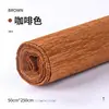 Papel arrugado de colores, diseño floral 3D, tira de 50 cm de largo, material para manualidades DIY, papel arrugado para arreglos florales, papel de regalo floral al por mayor