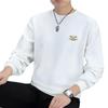 Camiseta de manga larga con cuello redondo para hombre, suéter estampado de marca de moda, camisa básica de otoño e invierno, chaqueta para niño