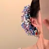 Horquilla de Gypsophila Accesorios para el Cabello para la Fiesta de Cena de Liu Yifei Atmósfera Súper de Hada Flor Artificial Pin Lateral Flor para la Cabeza del Vestido