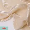 Tecido de cetim de lírio, cetim de hibisco, processamento com strass, flor bufante, joias, roupa de palco, roupas de performance, tecido DIY feito à mão