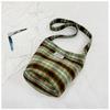Bolsa grande capacidade retrô xadrez bolsa tote para mulheres 2024 Nova bolsa carteiro casual de lã estilo preppy