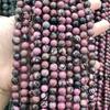 Angqi Contas Soltas Jade Natural Ágata Contas Soltas Acessórios de Joalheria DIY Contas de Pedra Olho de Tigre Contas para Colar Atacado