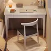 Escritorio de Madera Maciza Dormitorio Mesa de Estudio para Estudiantes Escritorio de Oficina para Apartamento Pequeño Escritorio para Computadora en Casa Mesa Sencilla de Estudio y Escritura